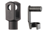 igubal® clevis joint with spring loaded pin, GERMF