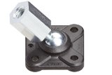 igubal® flange bearing with ball stud, inner thread, GFSM-IG