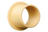 iglidur® W300, cylindrical bearing with flange, mm