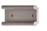 drylin® W Doppelschiene, 3/8"-Gewinde, Aluminium, hartanodisiert