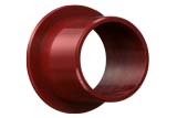 iglidur® R, cylindrical bearing with flange, mm