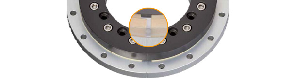 iglidur® PRT slewing ring bearing angle limit