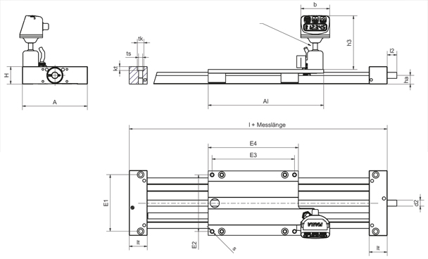 drylin® SLW with digital measuring system