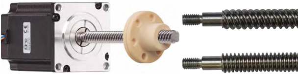 dryspin® motor lead screws in new sizes