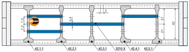 Series P4.42 Interior separation