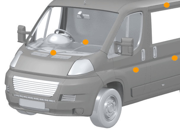 Energy chain systems in cars