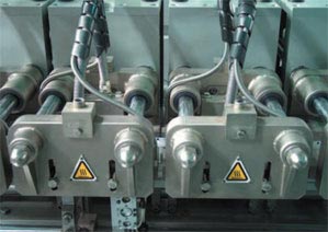 Forming, filling and sealing machine