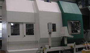 Machine tool door