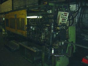 Clotex machinery in Renage: black, abrasive dust everywhere.