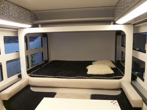 Camper interior photograph