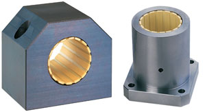 Picture of the dry-running drylin® housing bearings