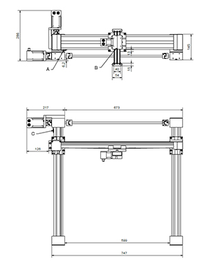 line gantry