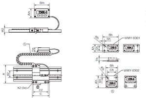 drylin W measuring system