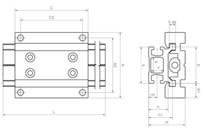 drylin® linear guide carbon