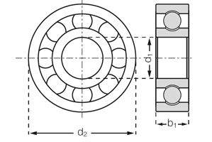 xirodur®-B180 Inch dimensions