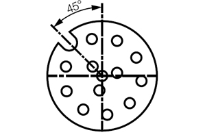 M12 8-Pol socket