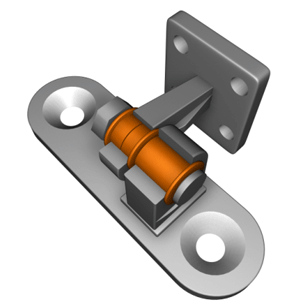 Door hinge bearing