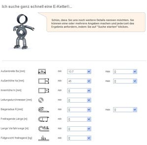 E-Chain® product finder