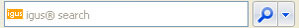 The igus® browser search box for Internet Explorer