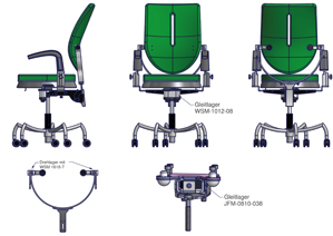 Office swivel chair