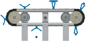 Example use pikchain® conveyor chain