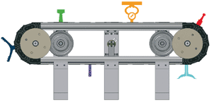 Example use pikchain® conveyor chain