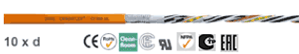 PVC servo cable Chainflex® CF210.UL