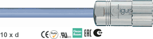 Chainflex® PVC feeder cable Control Techniques