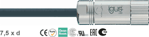 Chainflex® PVC servo cable ELAU