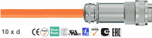 Chainflex® PUR servo cable Fanuc