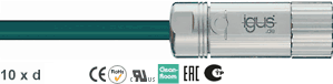 Chainflex® PVC servo cable Lenze