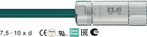 Chainflex® PVC servo cable Lenze