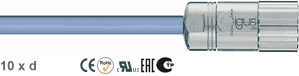 chainflex® PVC signal/encoder cable Siemens