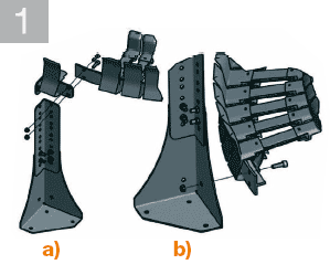 TwisterChain assembly