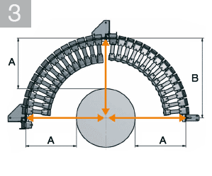 TwisterChain assembly