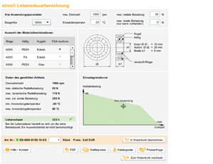 xiros® service life prediction