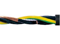 Flexible cable for outdoor applications in energy chains®