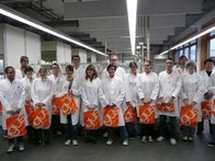 First semester students with igus® bags