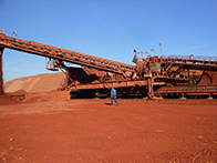 Photo of bucket wheel reclaimer