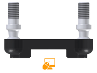 igubal® coupling bars configurator - Removable from both sides