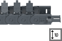 E2i. 10 - micro, Snap-open on the inside