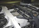 Linear plain bearings for steering systems on bus trailers