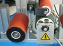 Plastic ball bearing in guide rollers