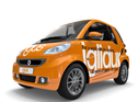 iglidur® on Tour: A compact car with 56 iglidur® plain bearings is going on a grand tour