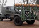 Mine hunting vehicle