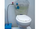 Toilet flushing system